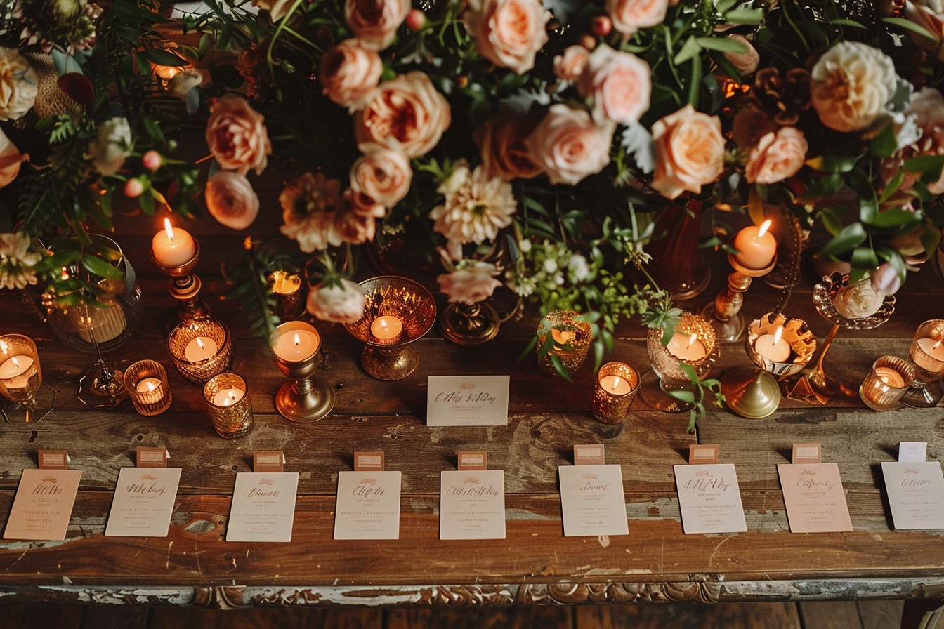 Comment bien organiser le plan de table pour votre mariage ?