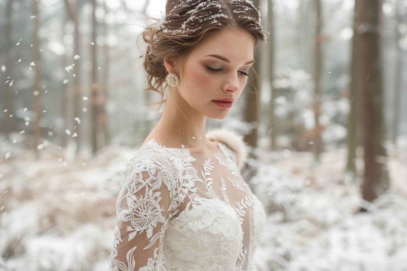 Comment choisir la parfaite robe de mariage pour un hiver romantique ?