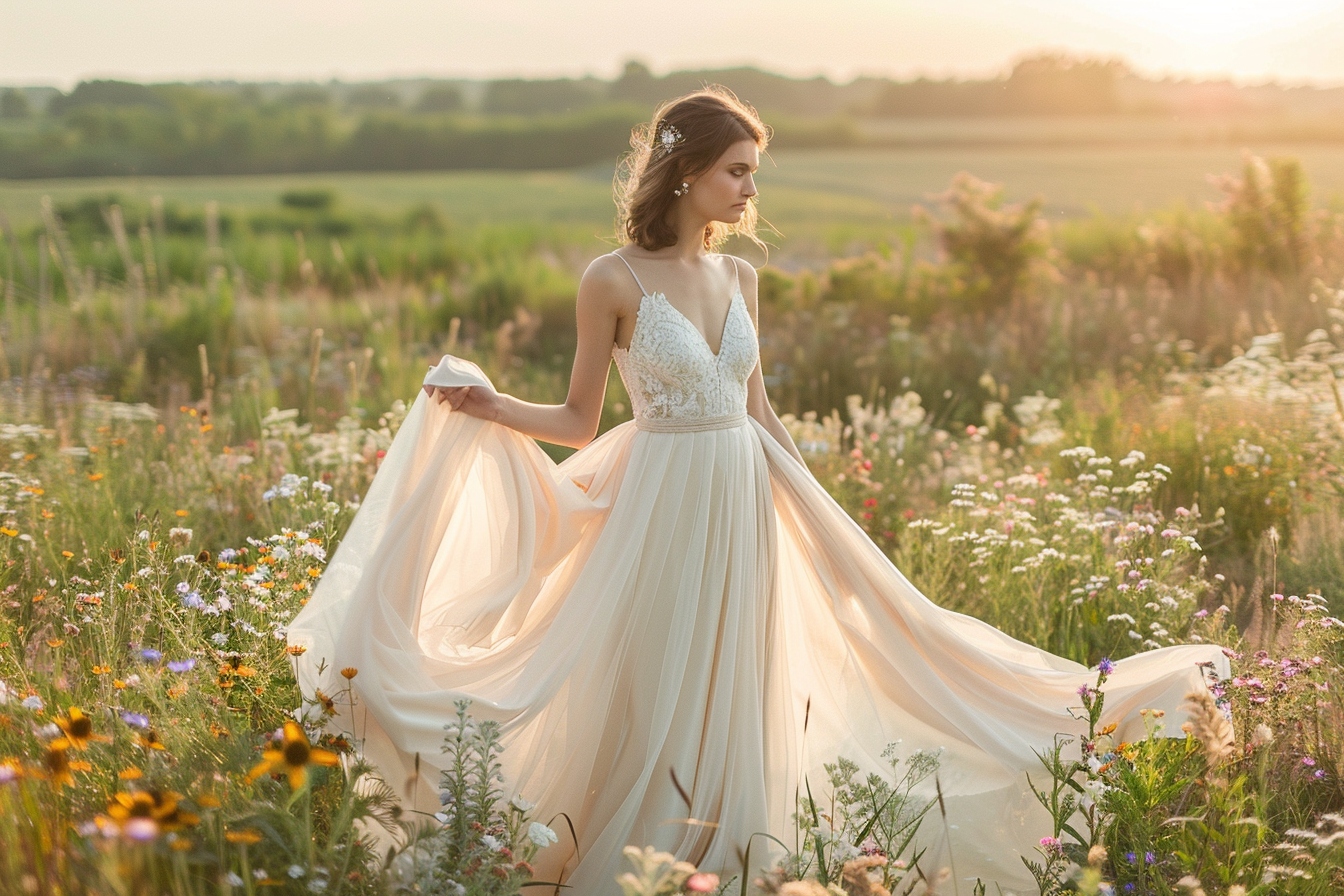 Comment choisir la robe de mariée champêtre parfaite ?
