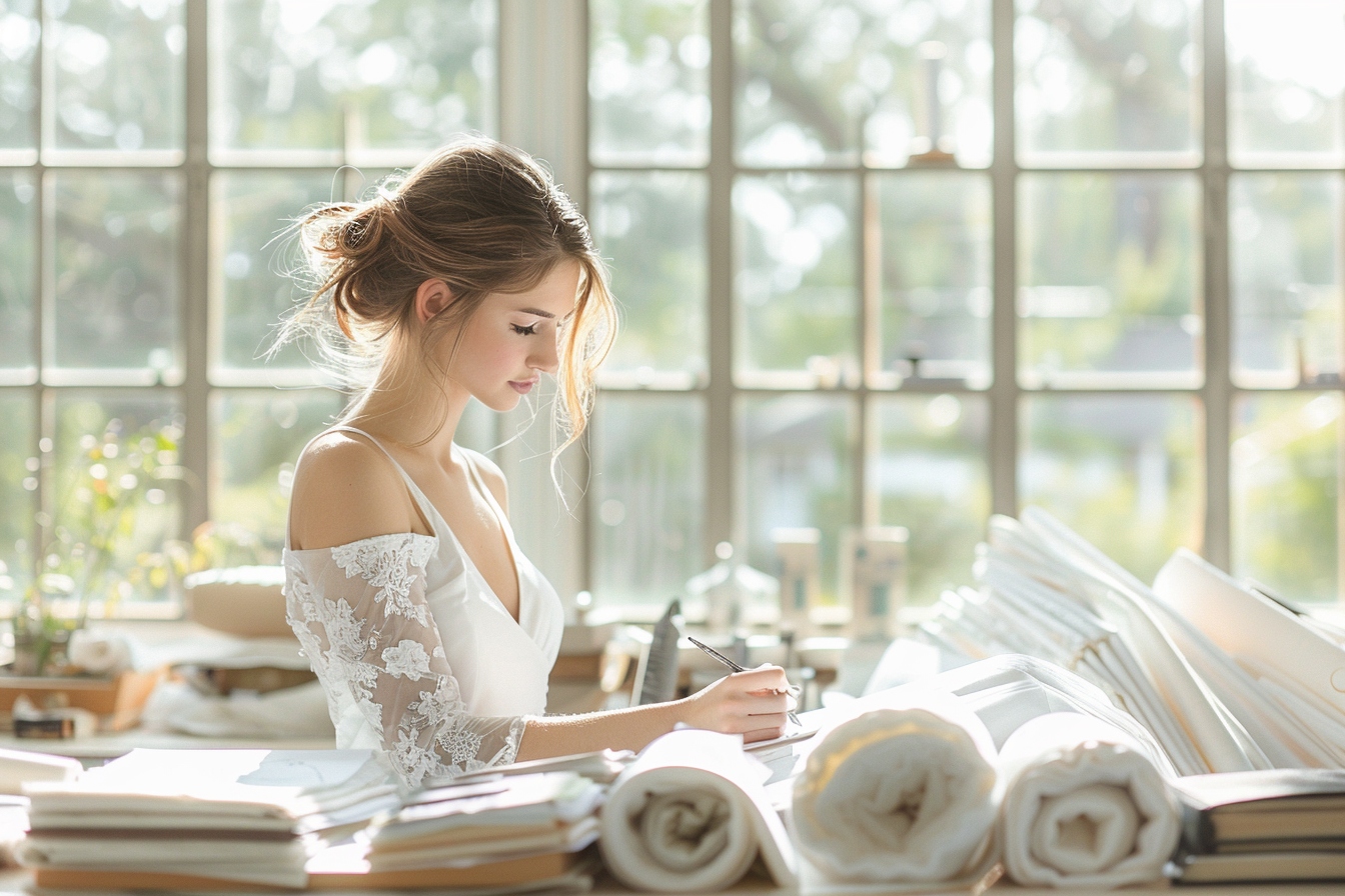 Comment concevoir votre propre robe de mariée ?