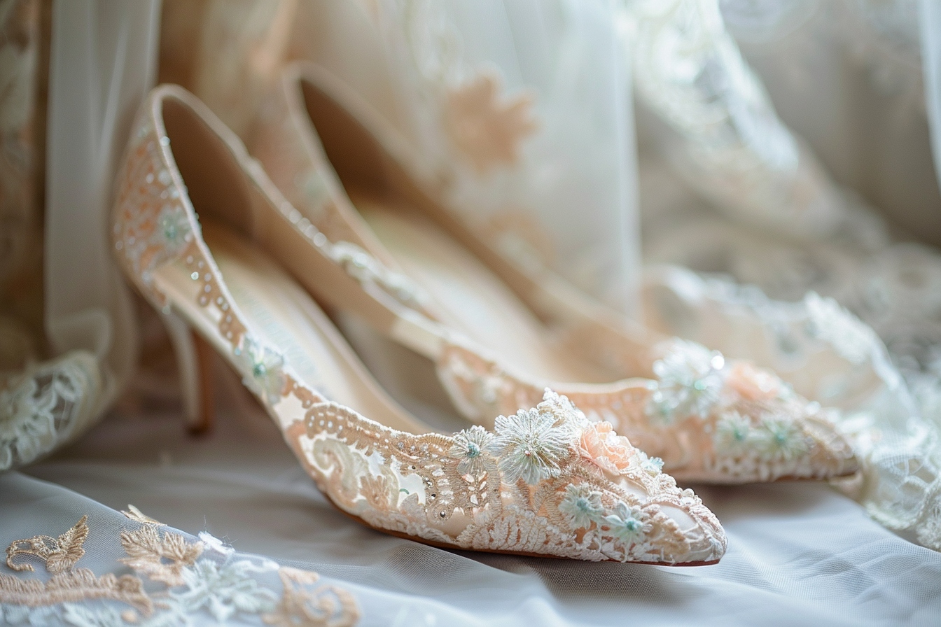 Les tendances actuelles en matière de chaussures de mariée originales