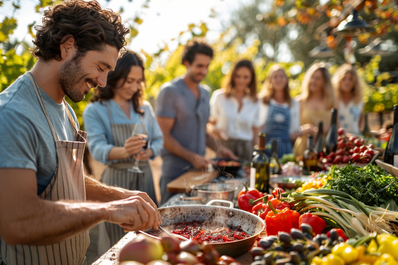 Participez à des cours de cuisine, des dégustations de vins ou des visites de marchés locaux pour des moments gourmands entre amies.