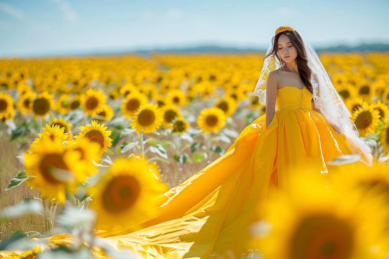 Pourquoi oser la robe de mariage jaune ?