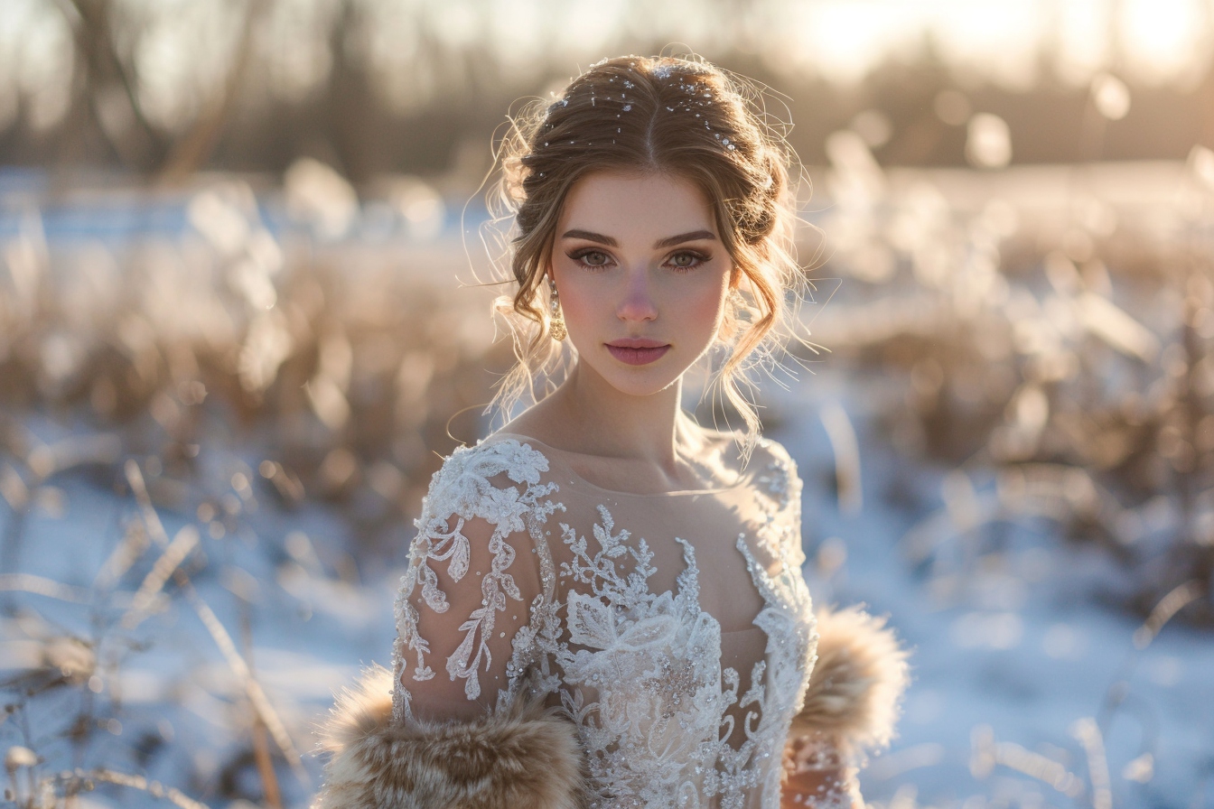 Quelle robe choisir pour un mariage civil en hiver ?