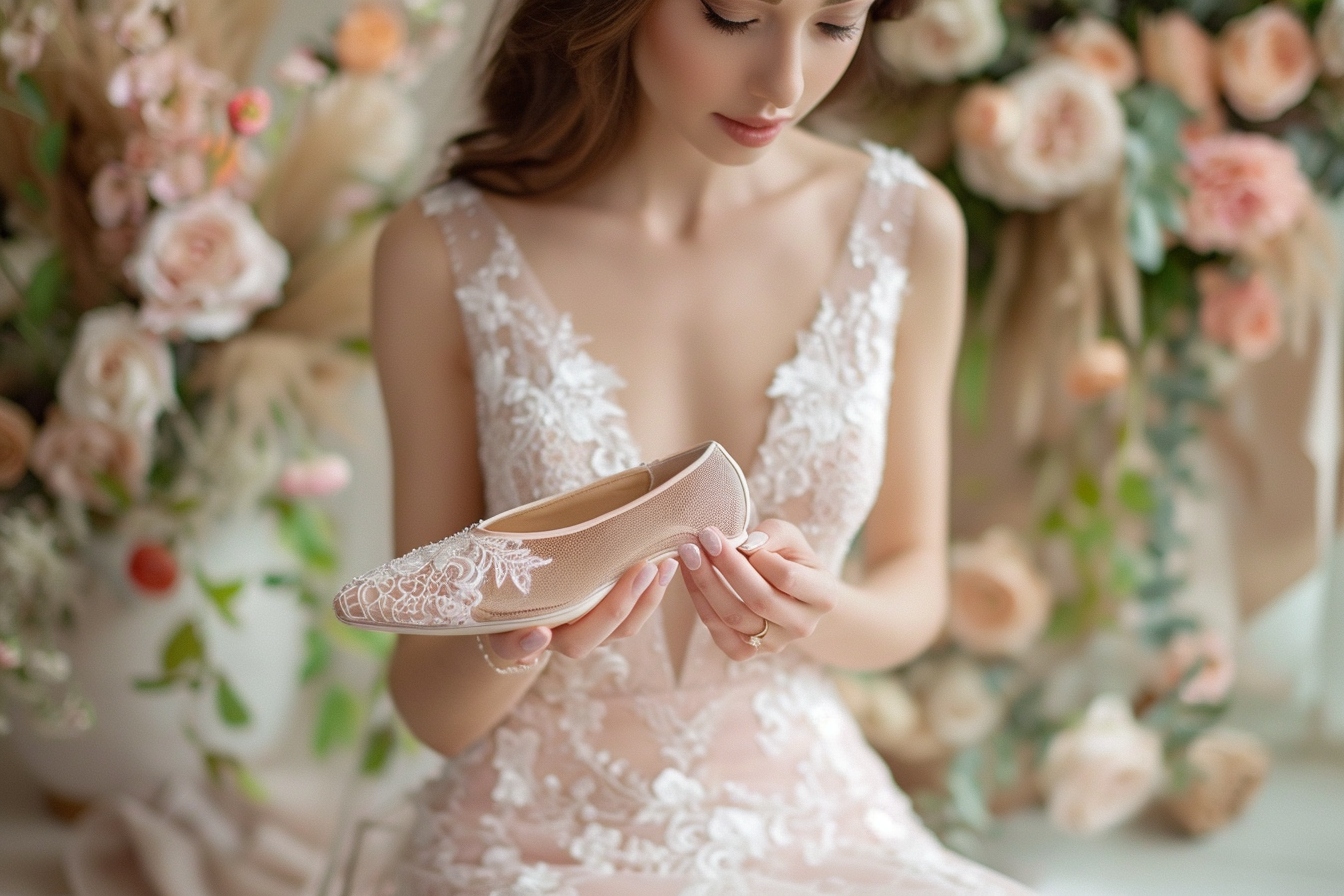 Quelles chaussures choisir pour accompagner votre robe de mariée ?
